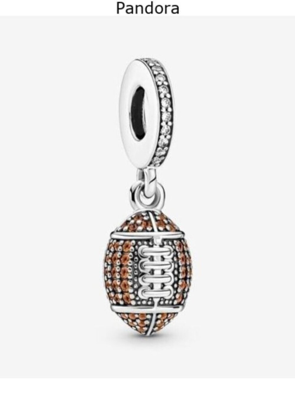 Authentic Pandora Lemon Slice Sparkling Fruit Dangle Charm